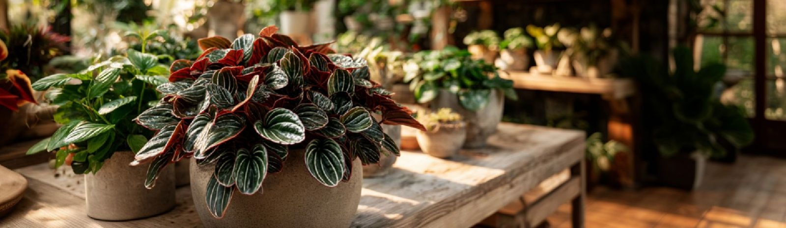 Les Peperomia, entretien et variétés les plus fréquentes